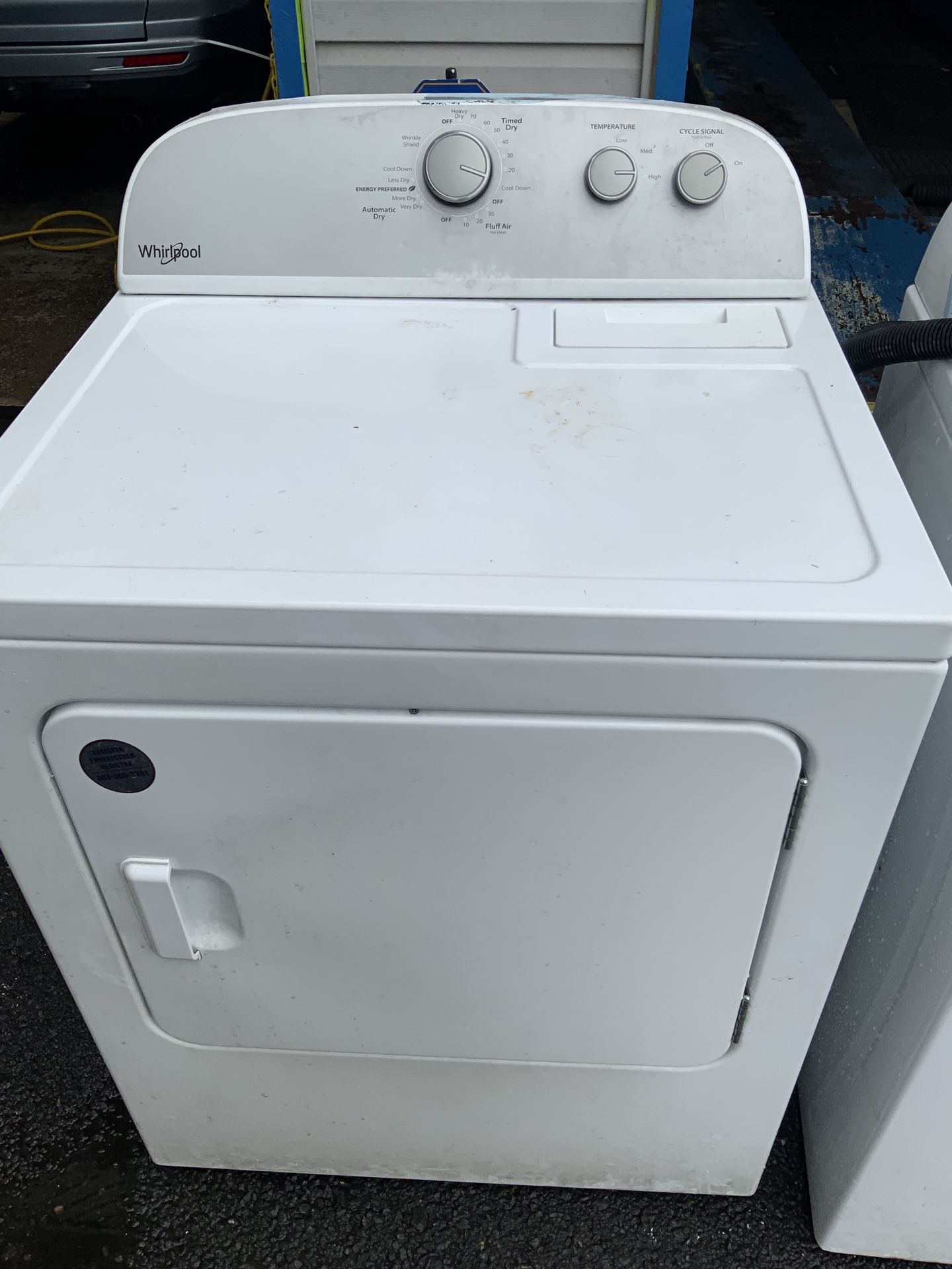 REDUCED !!    LIKE NEW Whirlpool Washer And Dryer Set With  Warranty Plus Extras