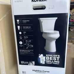 Kohler Elongated Toilet Brand New 2 Available