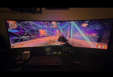 Samsung g9 49" ultrawide 1440p 240hz monitor