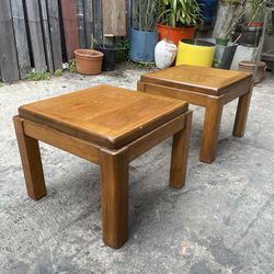 Vintage Late Mid Century Side Tables by Lane Furniture
