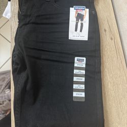 31x30 Levi Denizen 286 Slim Taper - Black