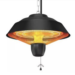 Stainless Steel Hanging Halogen Electric Patio Heater