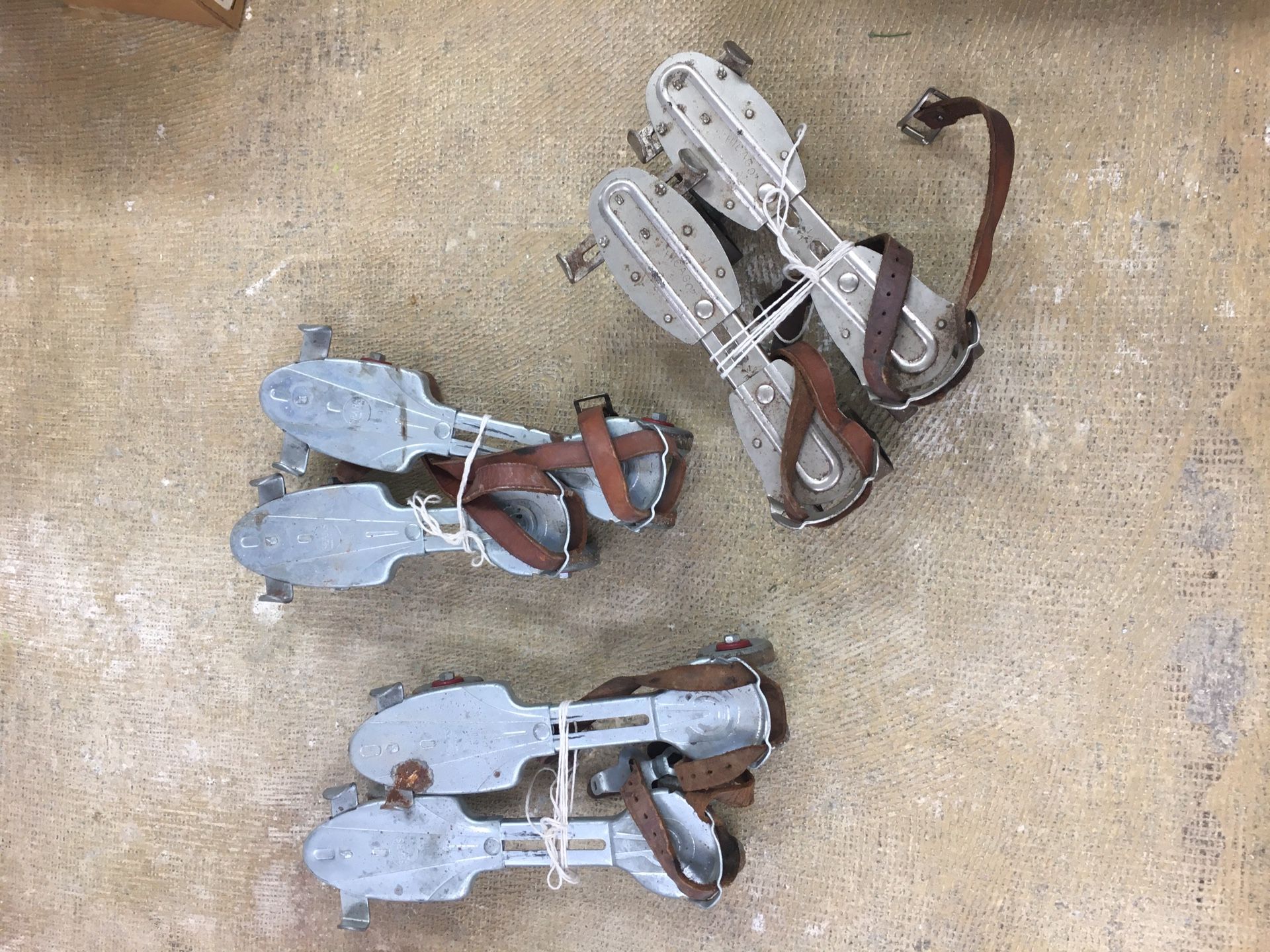 Lot of 2 Sets of Vintage Roller Skates!