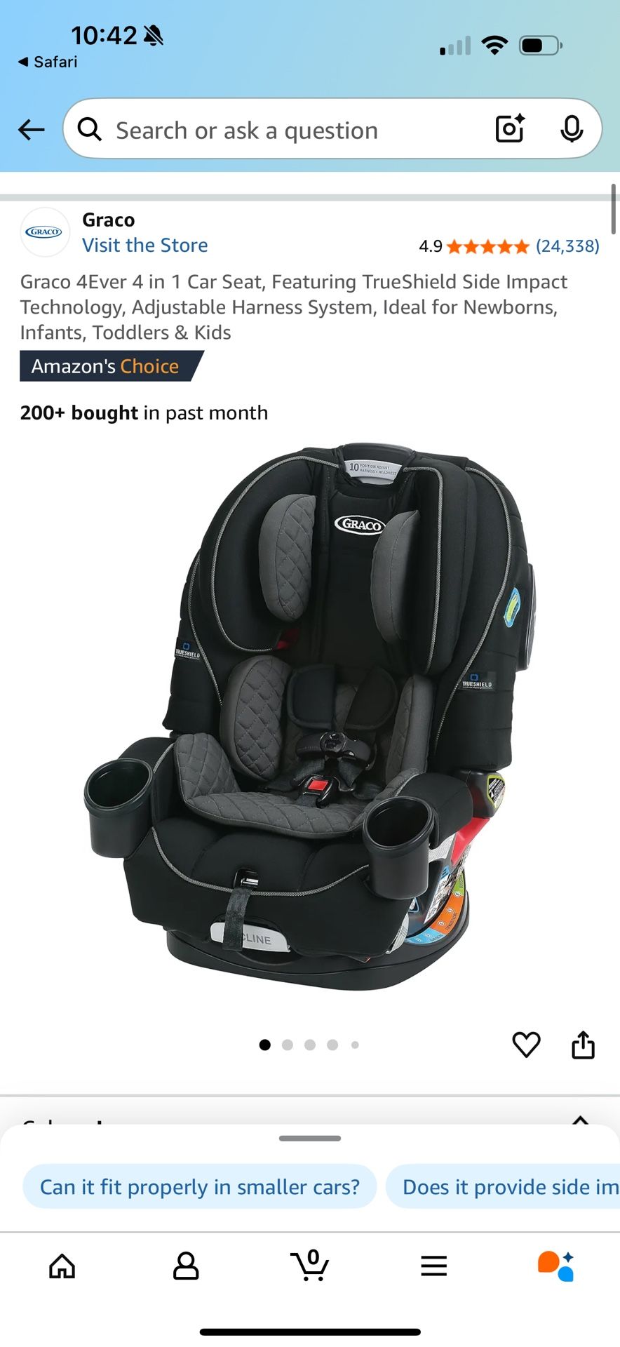 Graco 4 Ever Deluxe Car Seat