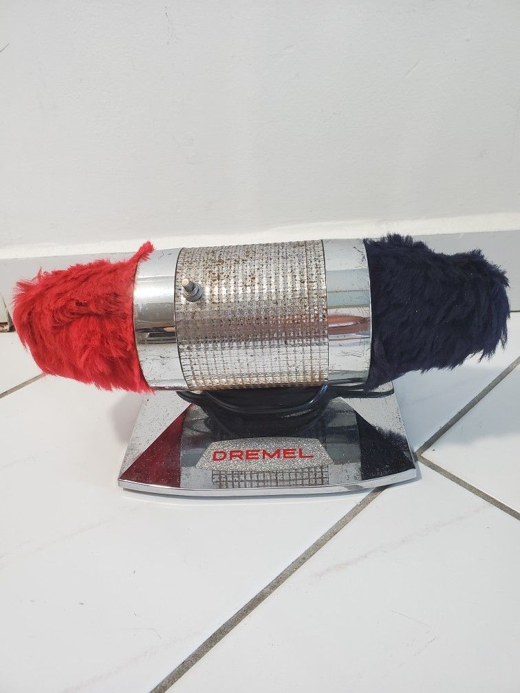 Vintage Electric Shoe Polisher: Mid-Century