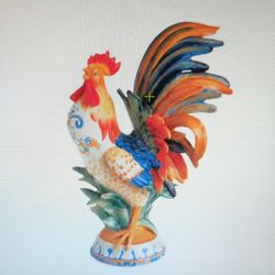Fitz And Floyd Ceramic Rooster