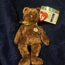 (READ DESC) TY Beanie Baby: Champion Belgium Bear