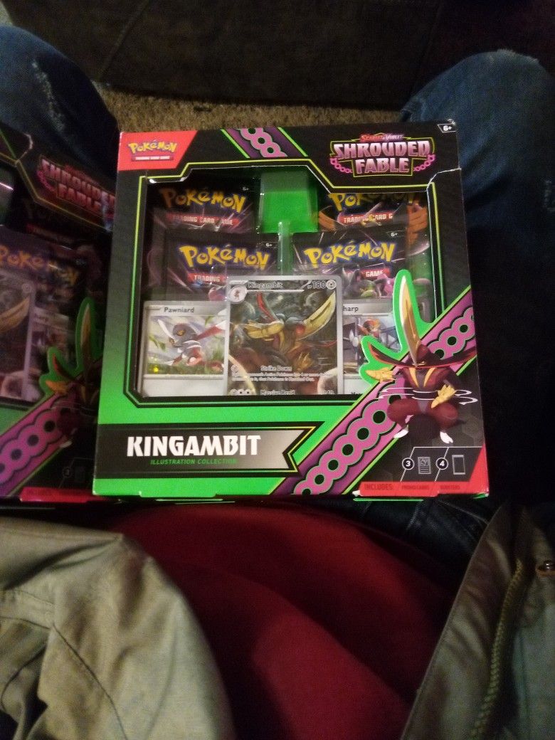 Pokemon Shrouded Fable Kingambit Illustration Collection