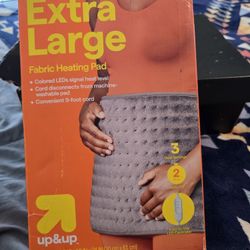 Electric Heating Pad For Back Pain & Cramps Relief 12"x24"6 Level Auto Shut Off