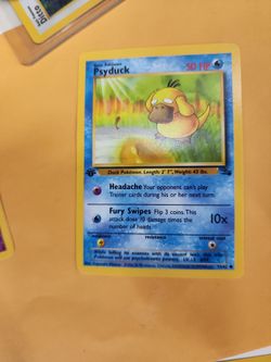 Psyduck 1st edition 1999 pokemon