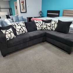 Sectional Black 