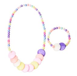 Girls' Bubble Necklace & Bracelet sets