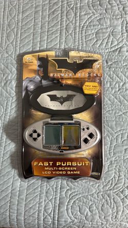 Batman Begins Fast Pursuit LCD Handheld Game