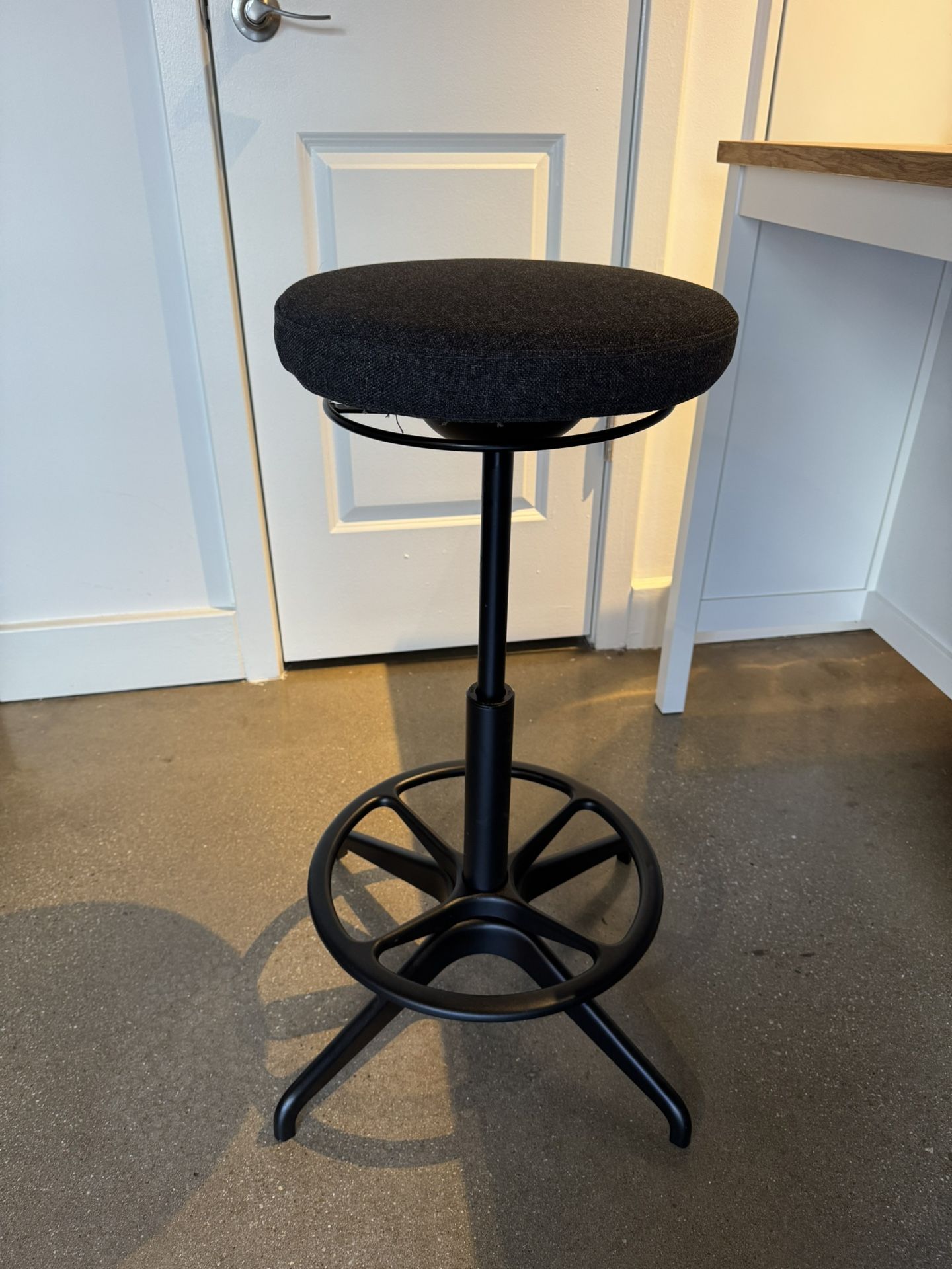 IKEA Lidkullen sit/stand support adjustable office stool chair