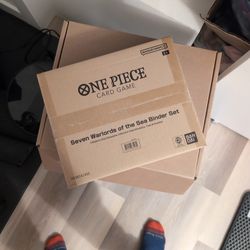 One Piece Seven Warlords Binder Set (Unopened)
