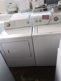 Admiral top load washer and dryer set working perfectly