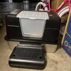 Like New Vivifying Stainless Steel Sandbox XL