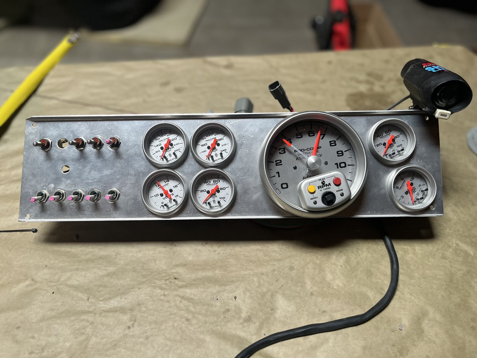 AutoMeter Ultra Lite Race Car Dash
