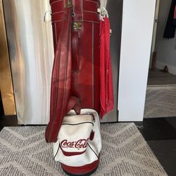 Authentic Coca-Cola Golf Bag Coke