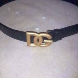 Dolce And Gabbana Lux Leather Belt 200. 00