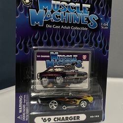 Lot of 10 Muscle Machines 1:64 Scale Die-Cast Collectible Cars