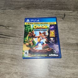 Crash Bandicoot N Sane Trilogy Ps4