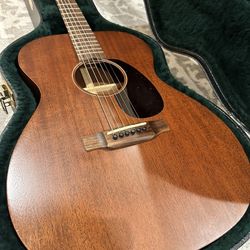 FS/FT 2017 Martin 000-15M Solid Mahogany Acoustic Guitar Made in USA with Original Hardshell Case