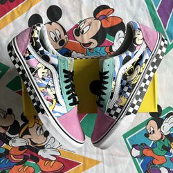 VANS x Disney Old Skool 80’s Mickey/True VN0A38G1UJE 2018 Size 11.5 M 13 W RARE
