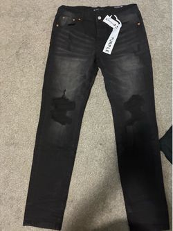 Black Purple jeans