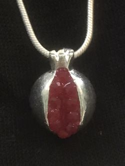 Petite Pomegranate Charm Necklace