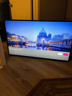 separate LG 48” TV with wall mount and/or shelve 49uh6090 can separate