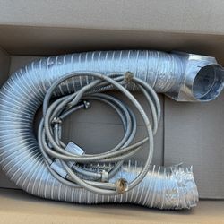 Washer Hot &  Cold Hoses, Dryer Vent Pipe
