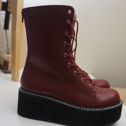 Chase + Chloe // Platform Combat Boots // NEW NEW NEW 