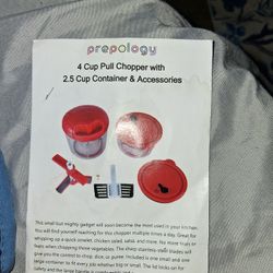 Pull Chopper Containers & Accessories 
