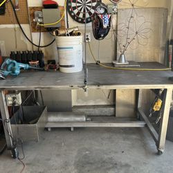 Stainless Fabrication / Welding Table 1/2” Thick All Stainless!