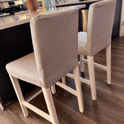 2 high bar stools Chair 