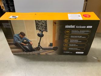 Segway - G30 Max Electric Kick Scooter Foldable Electric Scooter w/40.4 Max Operating Range & 18.6 mph Max Speed - Black #473