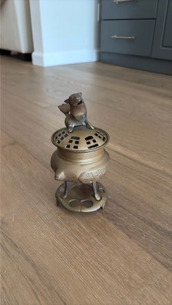 Vintage Brass Incense Burner