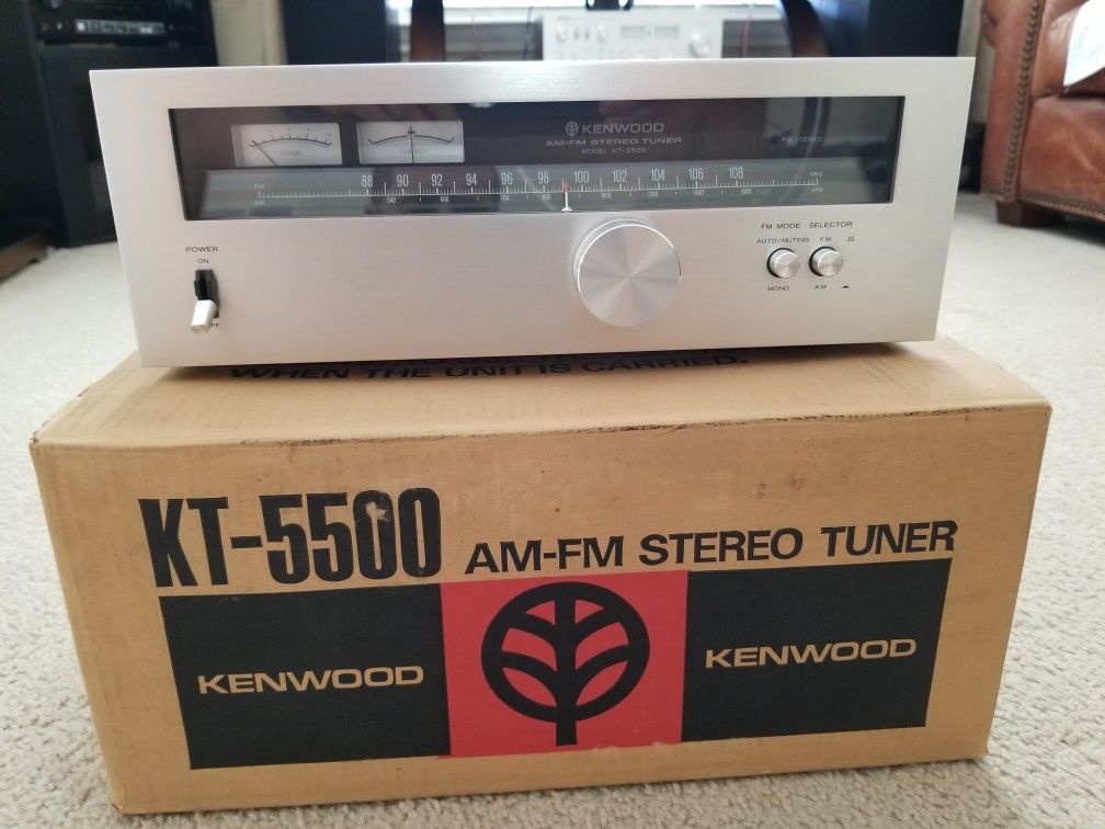 Kingwood Am FM Stereo Radio Tuner, Model Kt 5500