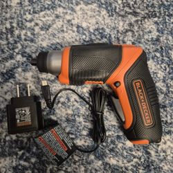 Black And Decker Electric Screwdriver