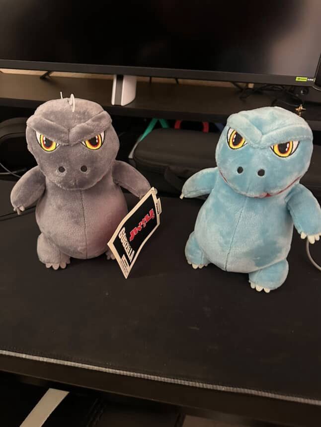 Godzilla Plushies