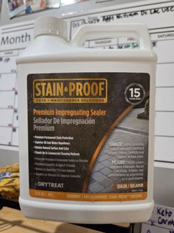Stain-Proof Premium Impregnating Sealer 32 oz Dry-Treat New sealed
