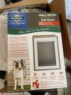 Medium dog / small cat door