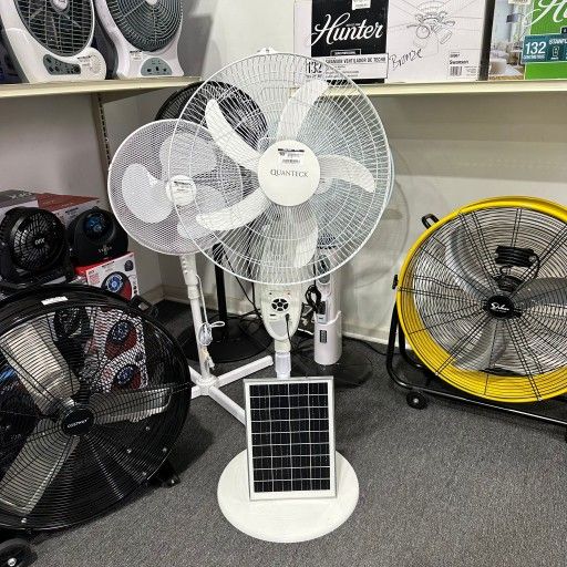 Rechargeable Solar Fan