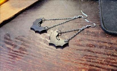 Bat Earrings 🦇✨
