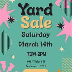 YARD SALE!!