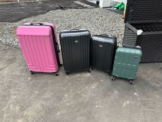 Four suitcases