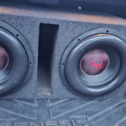 12" Sub AUDIO PIPE 4STACK $$$400 WITH BOX BRAND NEW