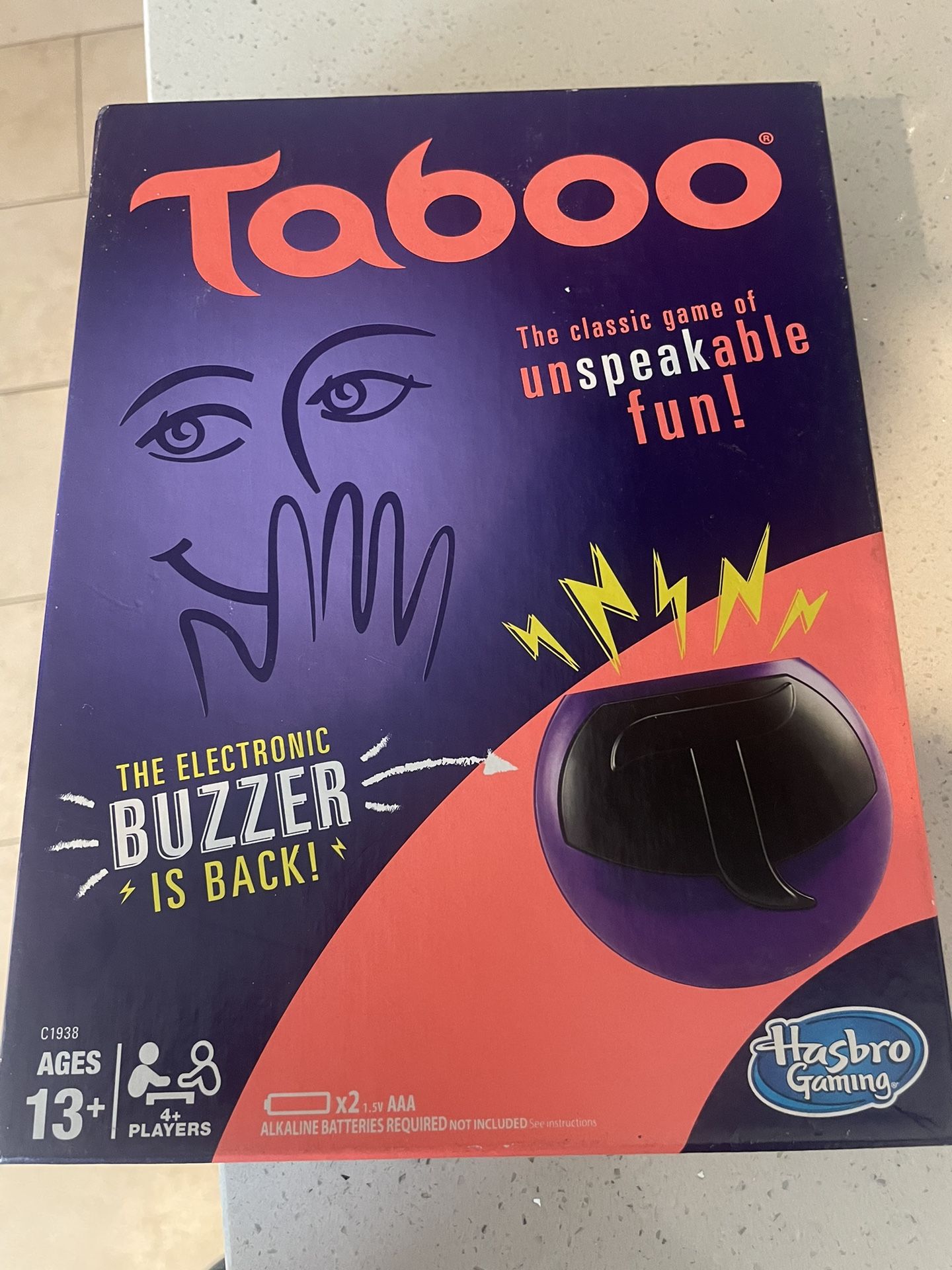 Taboo unspeakable fun game new