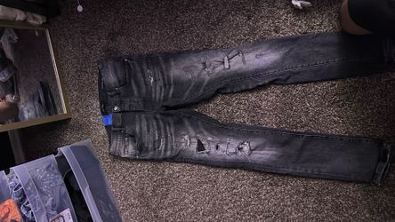 purple jeans size 34